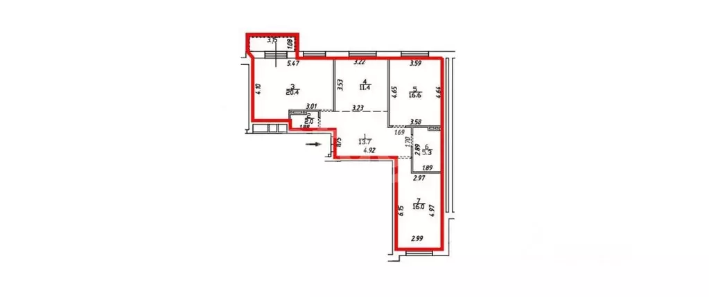 3-к кв. Смоленская область, Смоленск ул. Александра Степанова, 12 ... - Фото 1