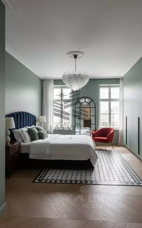 2-к кв. Санкт-Петербург ул. Моисеенко, 13 (71.0 м) - Фото 1