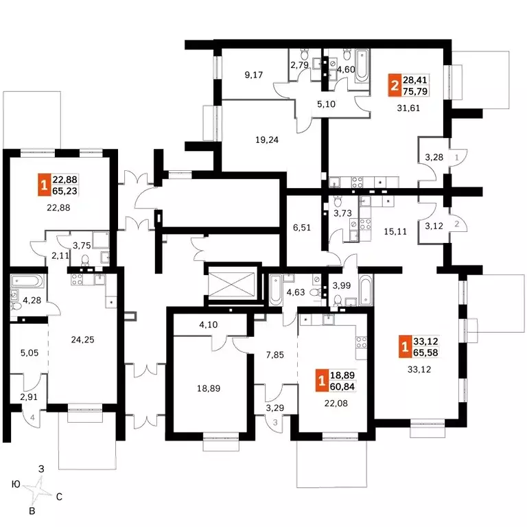 3-к кв. Московская область, Одинцовский городской округ, д. Митькино ... - Фото 2