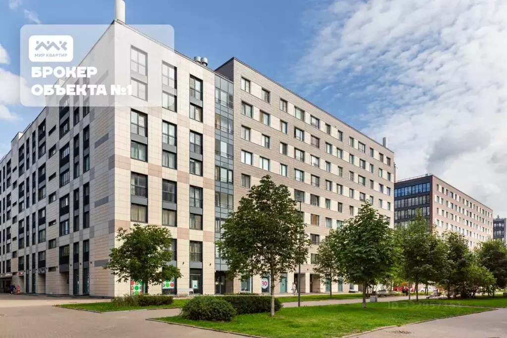 3-к кв. Санкт-Петербург Кременчугская ул., 9К1 (94.0 м) - Фото 1