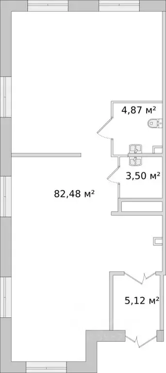 Помещение свободного назначения в Санкт-Петербург ул. Плесецкая, 24 ... - Фото 1