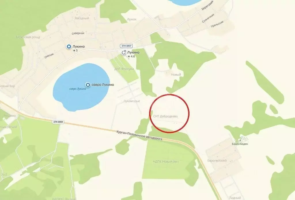 Участок в Курганская область, Кетовский муниципальный округ, ... - Фото 1