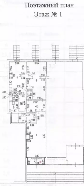 Помещение свободного назначения в Москва ул. Менжинского, 32К3 (91 м) - Фото 1