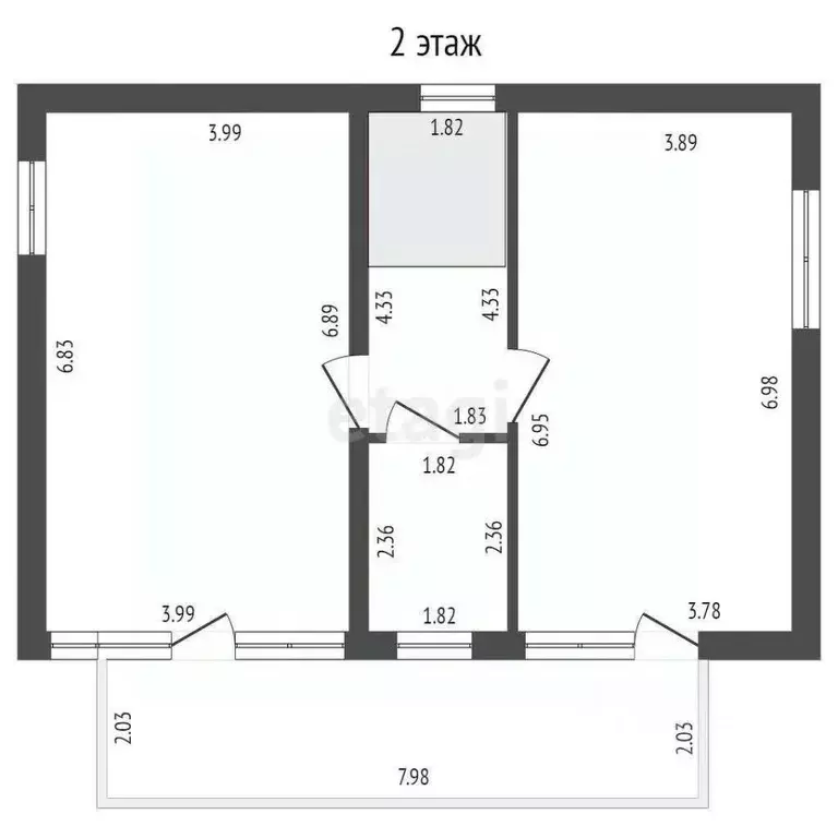 Дом в Севастополь с. Вишневое, ул. Качинская, 31 (150 м) - Фото 1