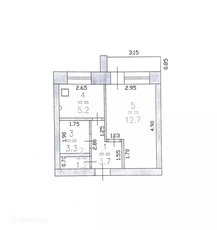 Продаётся 1-к квартира, 26.1 м - Фото 1