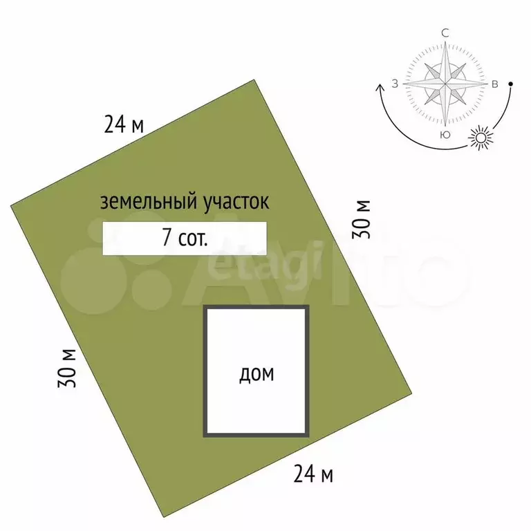 Дом 48 м на участке 7 сот. - Фото 0