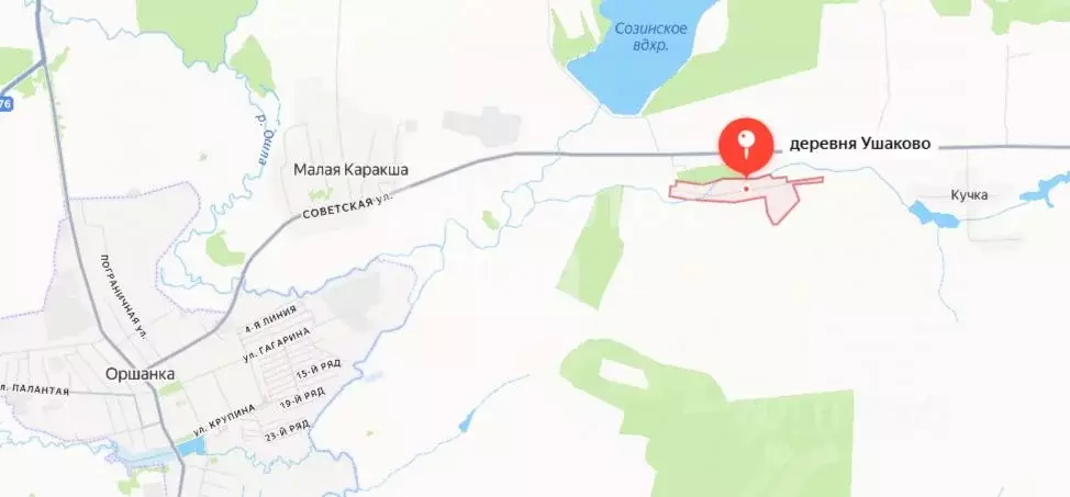 Дом в Марий Эл, Оршанский район, Марковское с/пос, д. Ушаково ул. ... - Фото 1