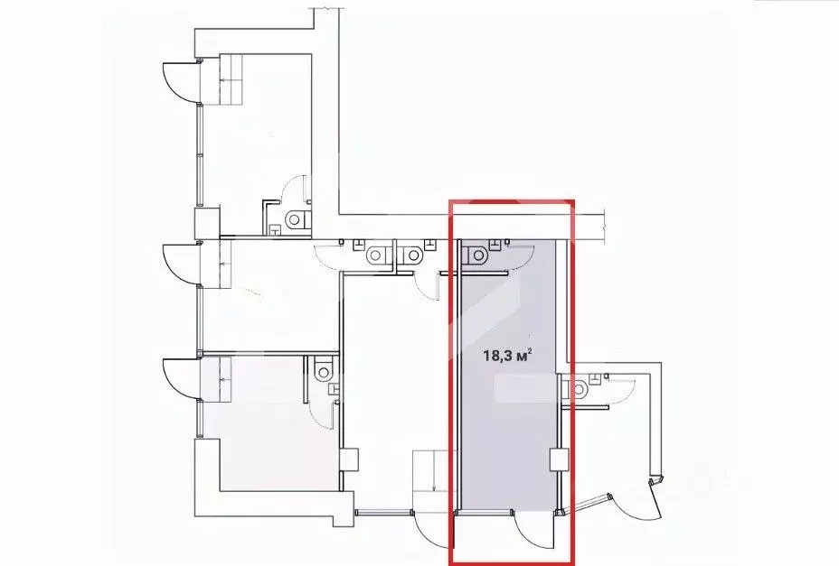 Помещение свободного назначения в Москва просп. Мира, 97 (19 м) - Фото 2