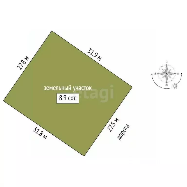 Участок в Калужская область, Калуга д. Черносвитино,  (8.9 сот.) - Фото 2