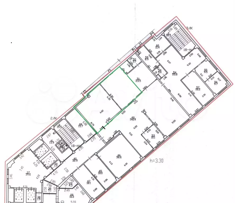 Офис, 68.4 м - Фото 1