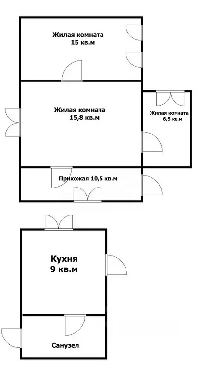 Дом в Адыгея, Майкоп ул. Хакурате, 463 (57 м) - Фото 2