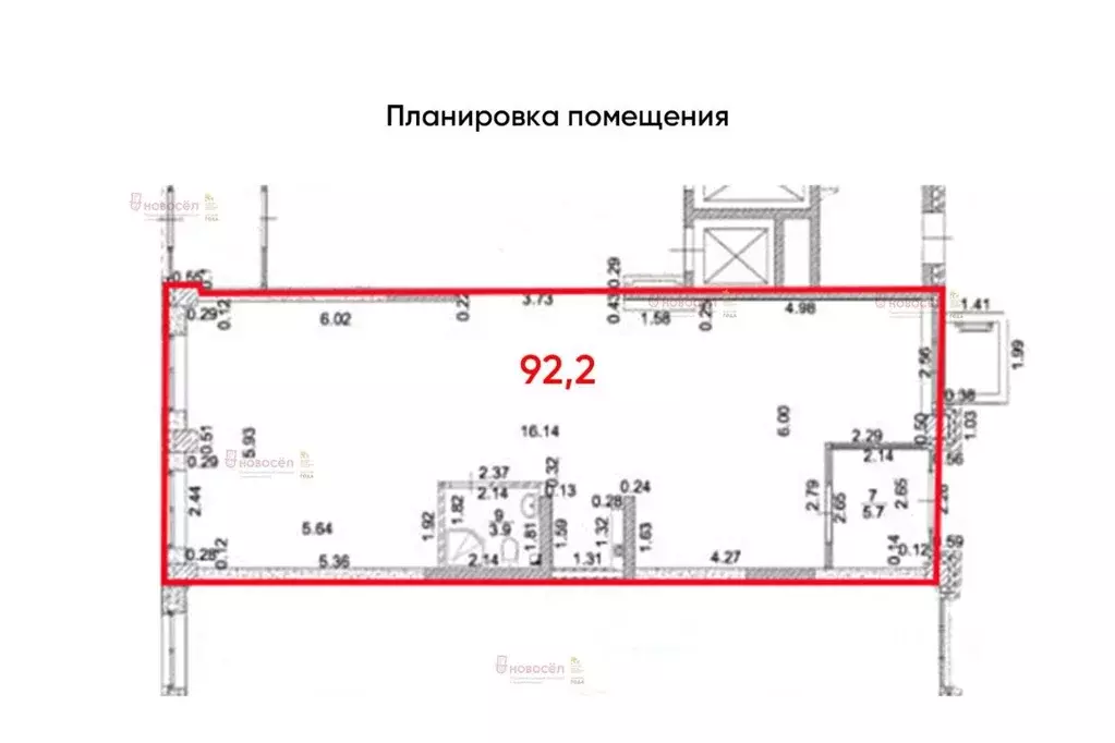 Торговая площадь в Свердловская область, Екатеринбург ул. ... - Фото 1
