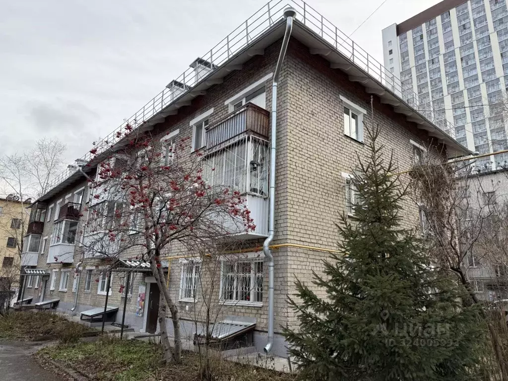 1-к кв. Свердловская область, Екатеринбург пер. Чаадаева, 5 (31.6 м) - Фото 1
