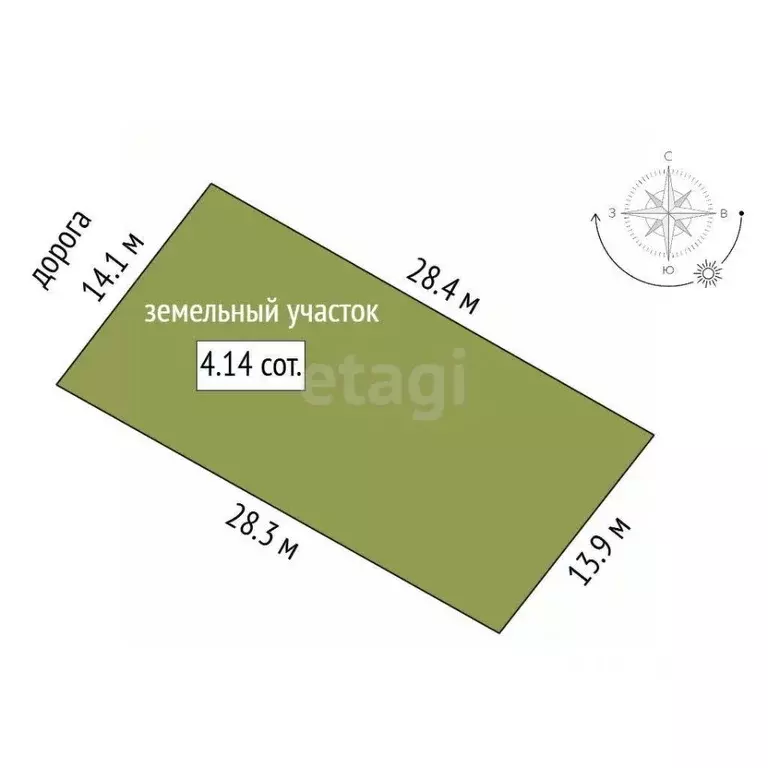 Участок в Башкортостан, Стерлитамак Опытник СНТ,  (4.14 сот.) - Фото 2