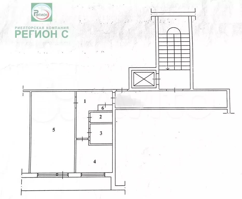 1-к. квартира, 30,7 м, 4/9 эт. - Фото 0