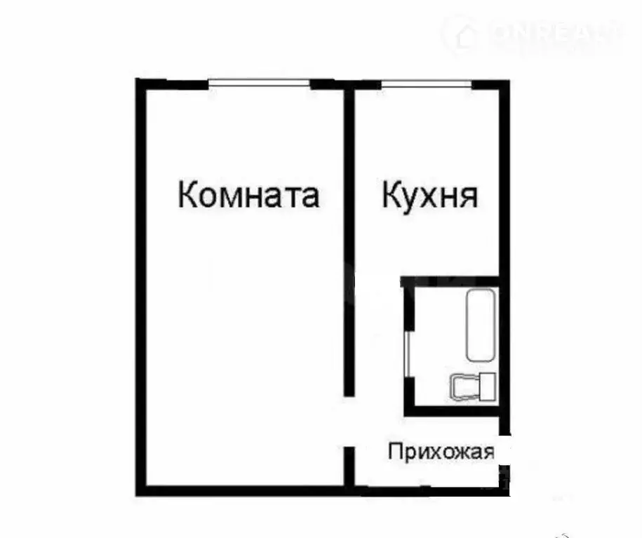 1-к кв. Карелия, Олонец Красноармейская ул., 17 (30.1 м) - Фото 1