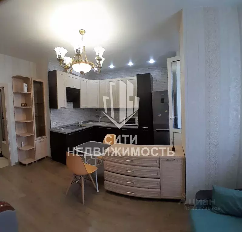 Студия Москва ул. Харлампиева, 50к1 (28.0 м) - Фото 2