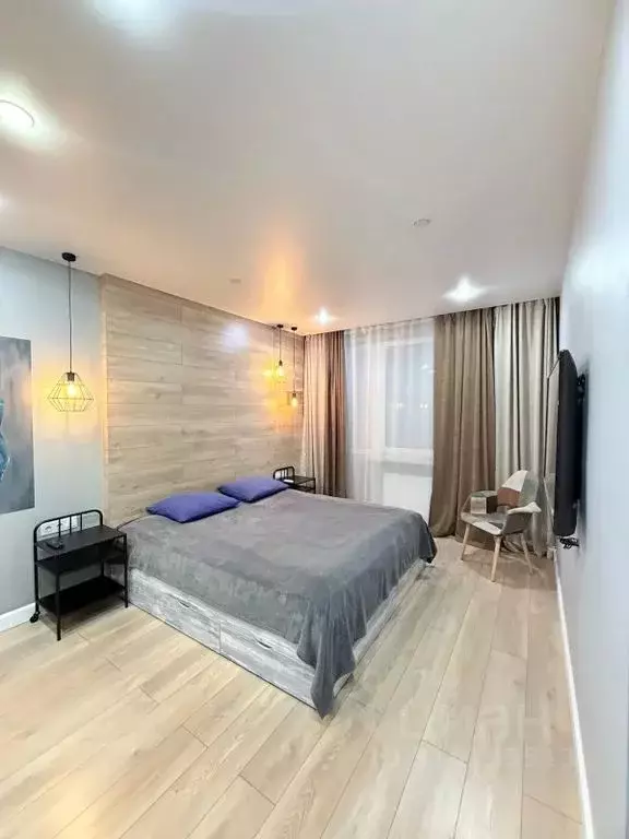 1-к кв. Татарстан, Казань Азино-1 мкр, ул. Закиева, 20к1 (45.0 м) - Фото 0