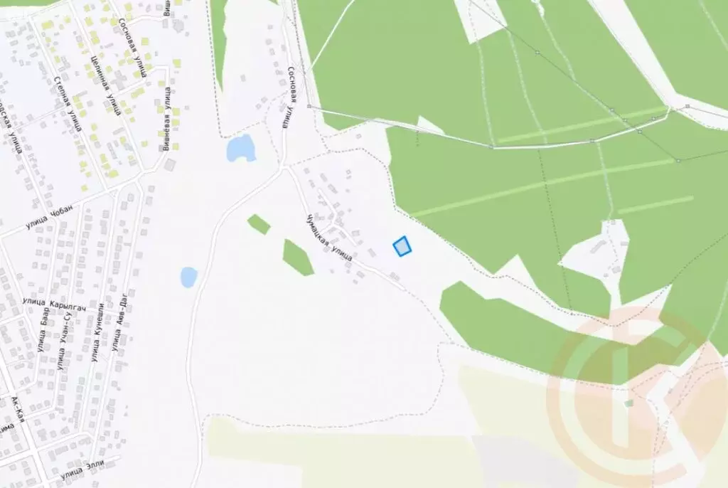 Участок в Перовское сельское поселение, село Обрыв, Проектная улица, ... - Фото 1