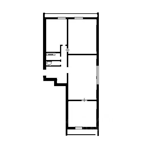 3-к кв. Москва Криворожская ул., 21К2 (66.0 м) - Фото 1