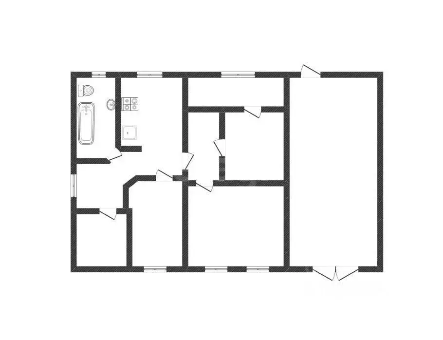 Дом в Костромская область, Нерехта ул. Кутузова, 2А (129 м) - Фото 1