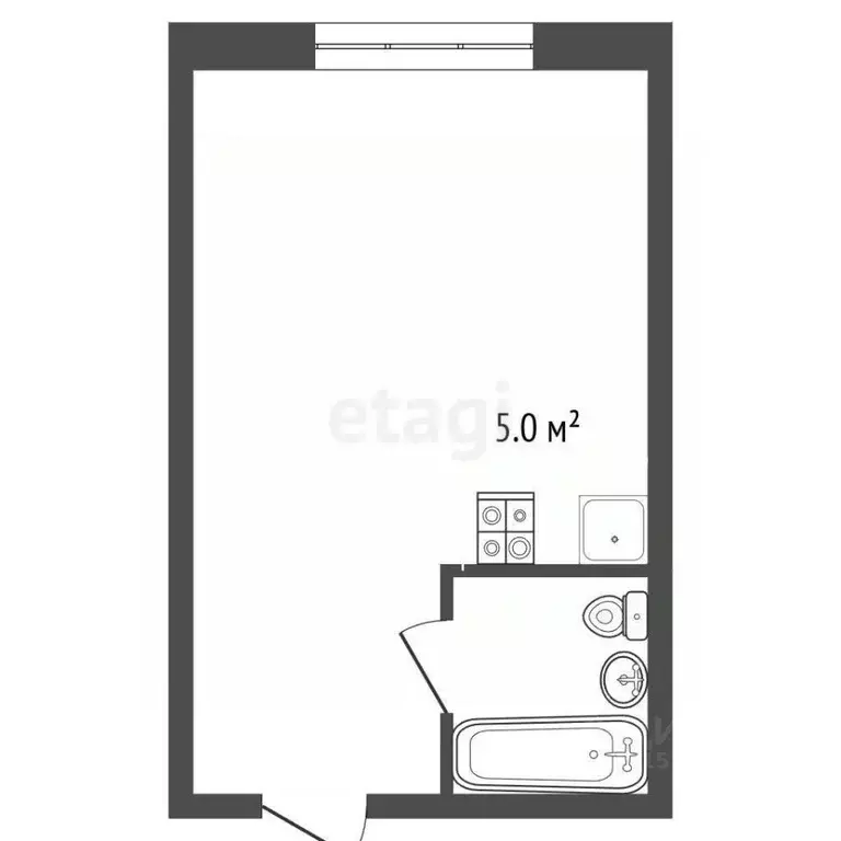 Студия Ямало-Ненецкий АО, Новый Уренгой Лимбяяха мкр, Надежда мкр, 17 ... - Фото 2