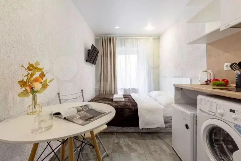 Апартаменты-студия, 12,8 м, 1/6 эт. - Фото 1