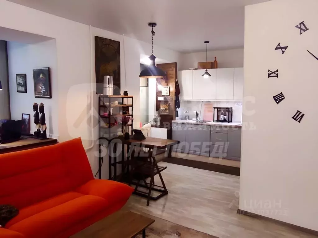 2-к кв. Тюменская область, Тюмень Харьковская ул., 54а (38.1 м) - Фото 1