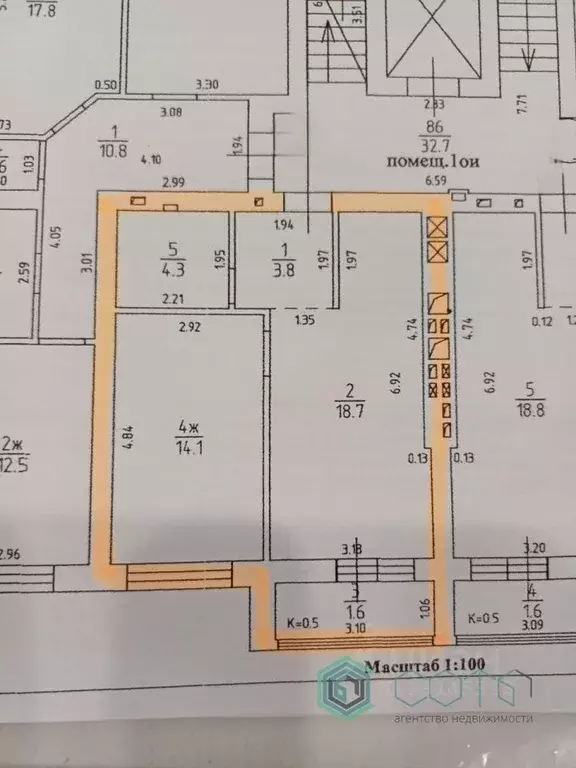 1-к кв. Калининградская область, Калининград Артиллерийская ул., 87 ... - Фото 1