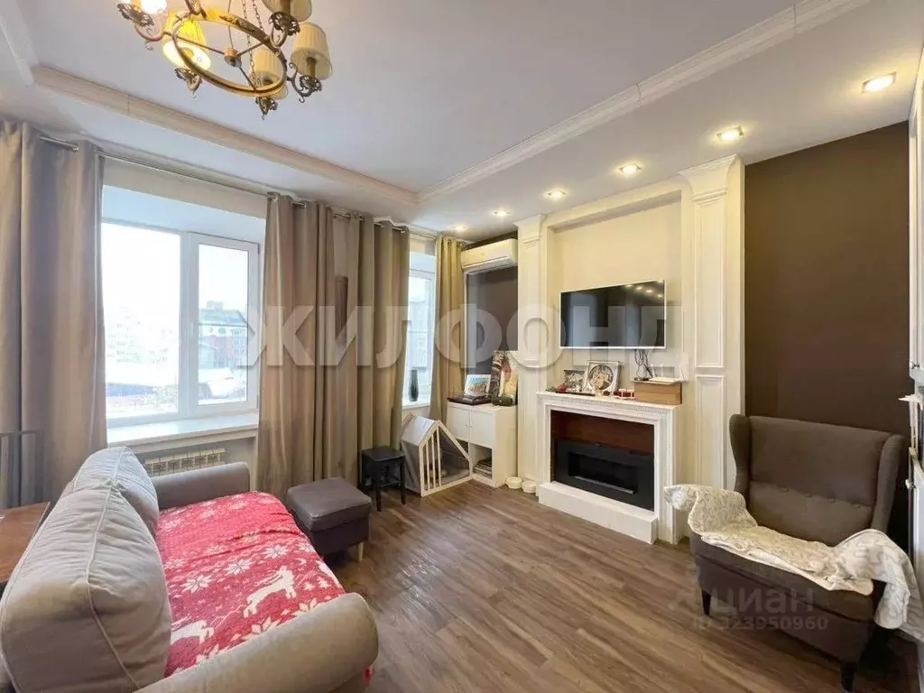 3-к кв. Новосибирская область, Новосибирск Красный просп., 13 (81.6 м) - Фото 1