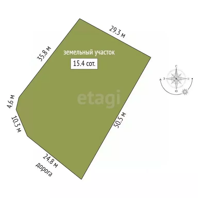 Участок в Ростовская область, Азовский район, Елизаветинское с/пос, ... - Фото 2