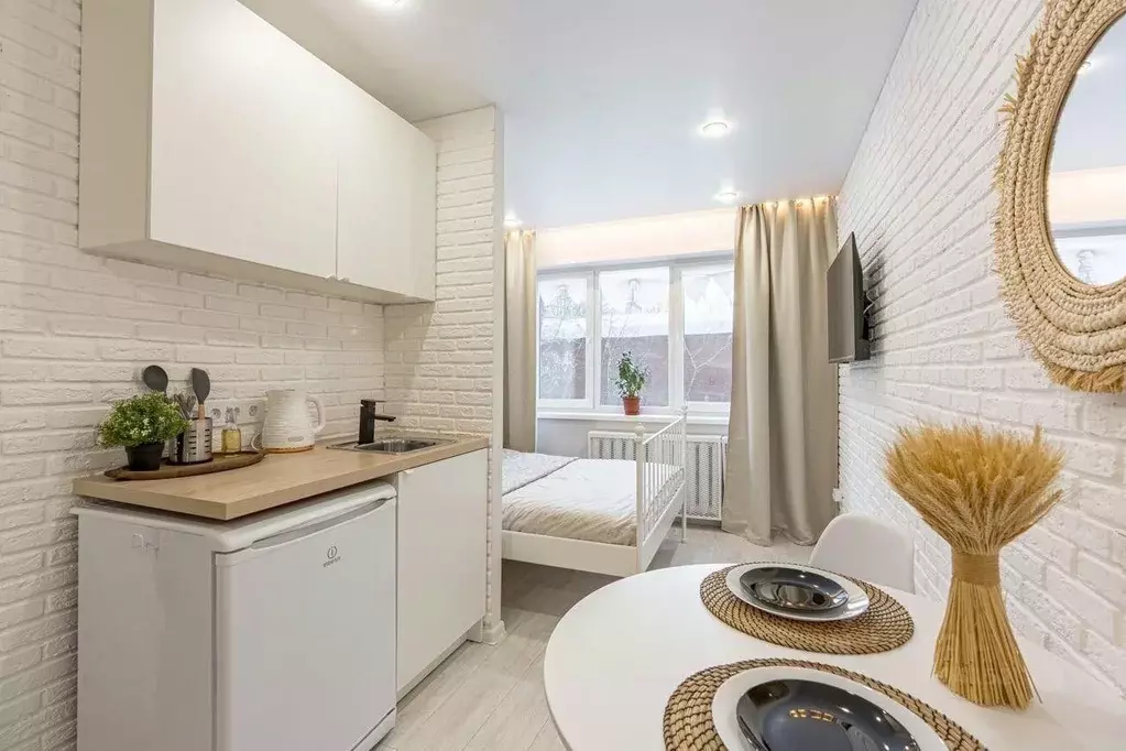 1-к кв. Татарстан, Казань ул. Нурсултана Назарбаева, 76 (23.0 м) - Фото 0