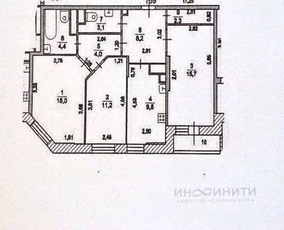3-к кв. Московская область, Ивантеевка Пушкинский городской округ, ул. ... - Фото 2