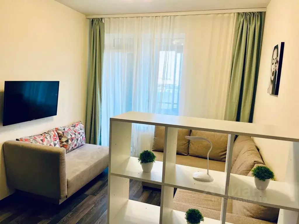 Студия Санкт-Петербург ул. Парфеновская, 14к1 (27.0 м) - Фото 1