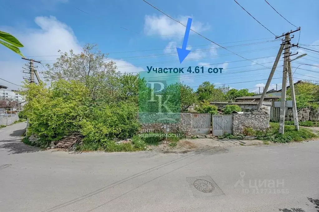 Участок в Севастополь ул. Декабристов (4.61 сот.) - Фото 1
