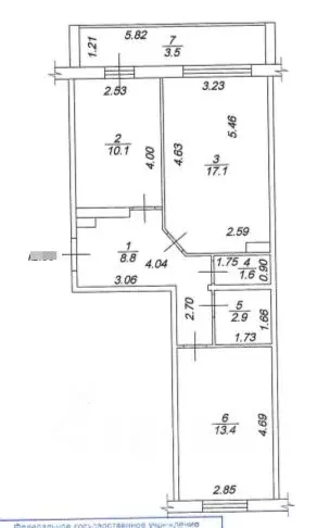 2-к кв. Татарстан, Набережные Челны ул. Имени Сергея Максютова, 7 ... - Фото 2