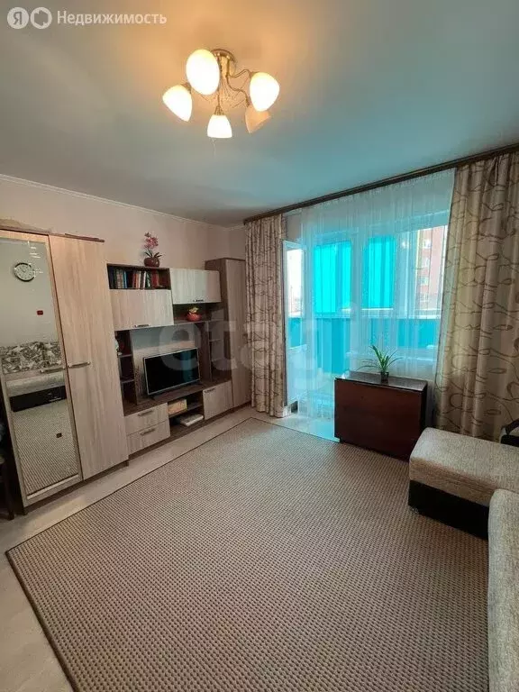 Квартира-студия: Курган, жилой район Заозёрный, 3-й микрорайон, 6А ... - Фото 1
