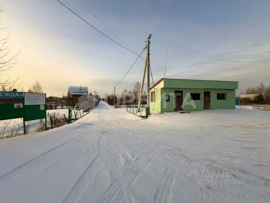 Участок в Тюменская область, Тюменский район, СО Надежда ТСН  (10.12 ... - Фото 0