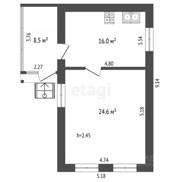 Дом в Московская область, Раменский муниципальный округ, д. Тимонино ... - Фото 1