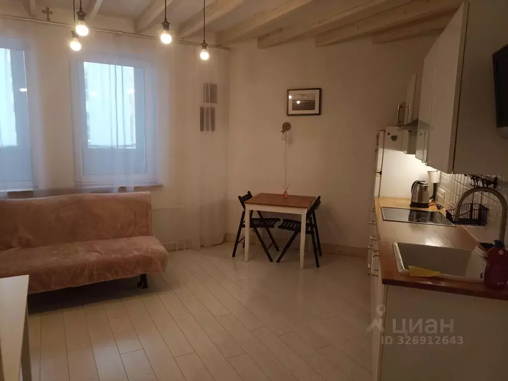 Студия Санкт-Петербург Дунайский просп., 7к7 (38.0 м) - Фото 1