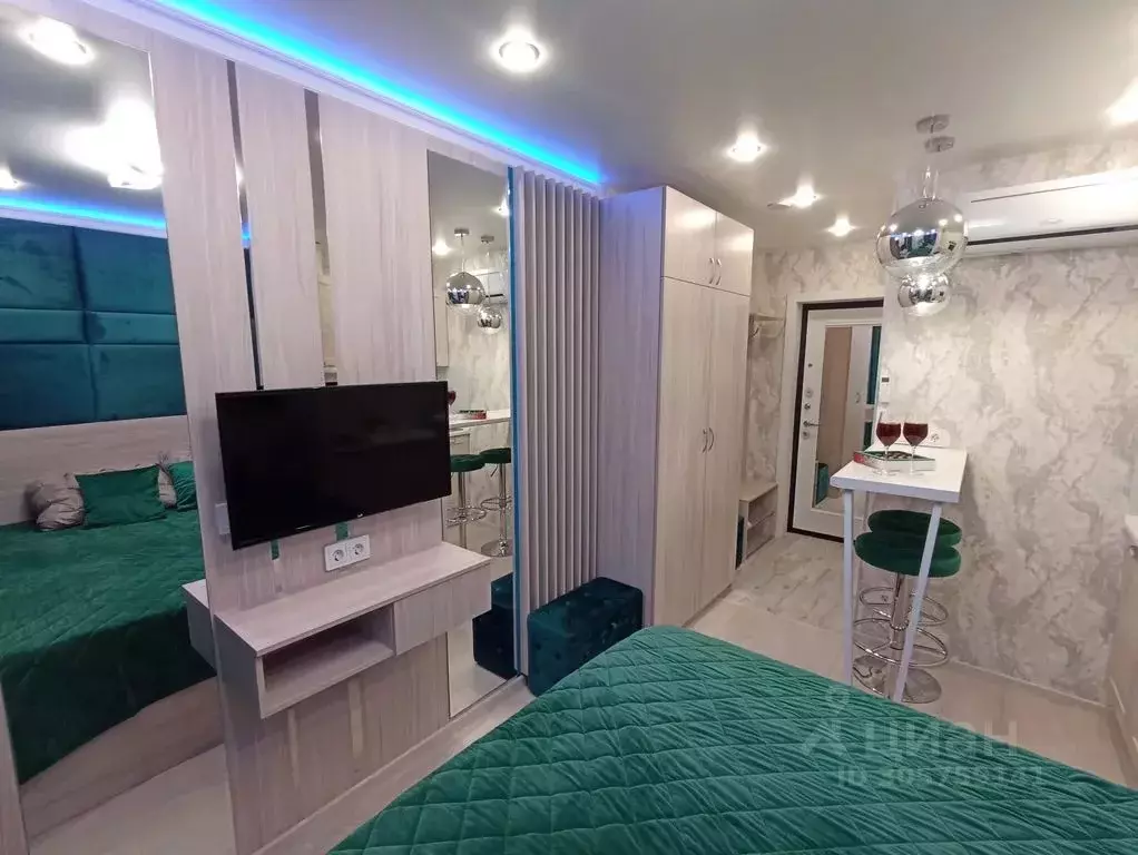 Студия Московская область, Люберцы ул. Солнечная, 2 (14.0 м) - Фото 1