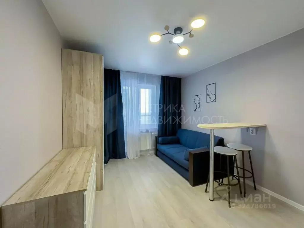 Студия Тюменская область, Тюмень ул. Новоселов, 109 (19.5 м) - Фото 1