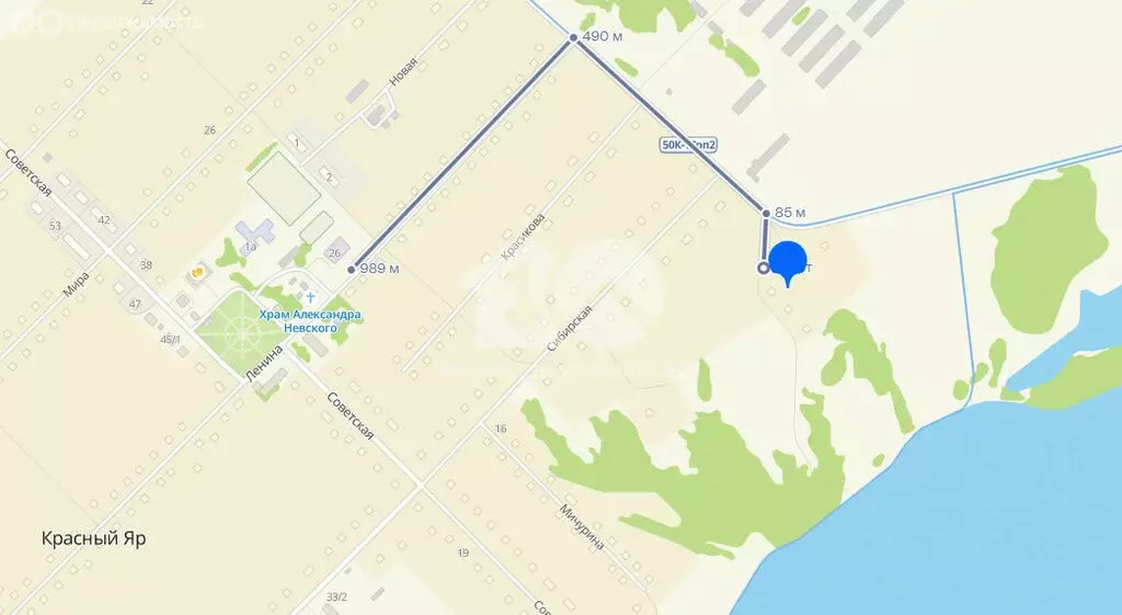 Участок в Красный Яр, Сибирская улица, 1/5 (30 м) - Фото 2