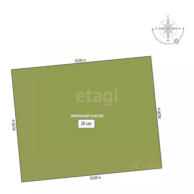 Участок в Амурская область, Благовещенский район, с. Ровное  (20.0 ... - Фото 2