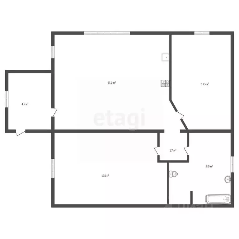 Дом в Амурская область, Благовещенск 5-я Стройка мкр, ул. ... - Фото 2