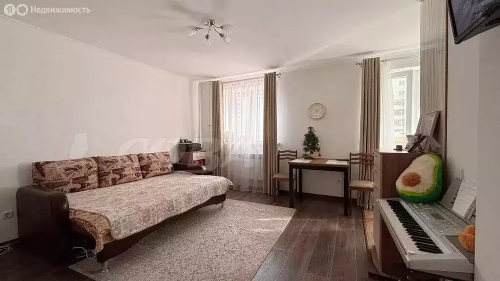 Квартира-студия: Тюмень, улица Пермякова, 79 (31.2 м) - Фото 2