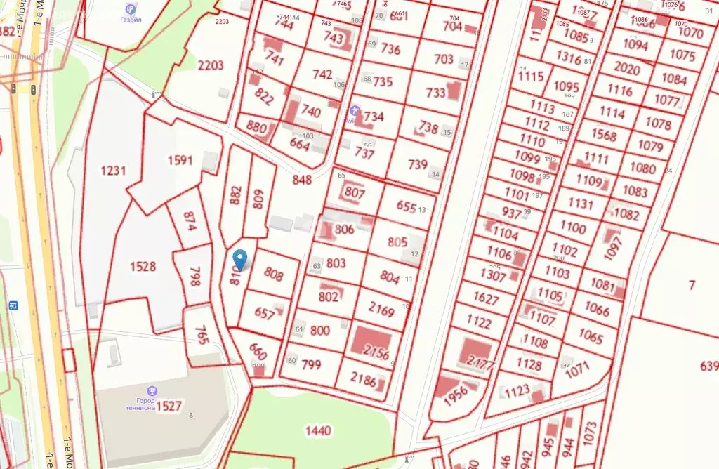 Участок в Новосибирск, СНТ Аэрофлот-1 (7.1 м) - Фото 1