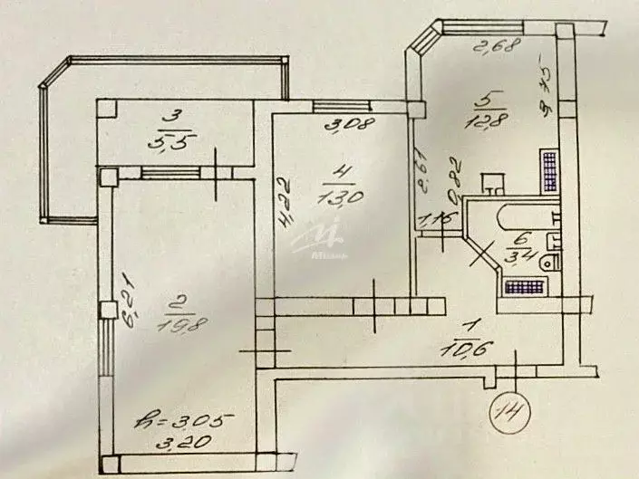2-к кв. Севастополь просп. Победы, 2А (71.0 м) - Фото 2