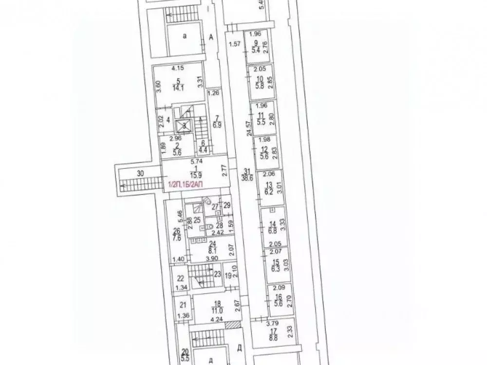 Торговая площадь в Москва Ленинский просп., 82/2 (550 м) - Фото 1