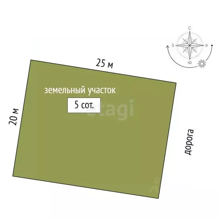 Участок в Крым, Белогорский район, Зеленогорское с/пос, Урожай СНТ  ... - Фото 2